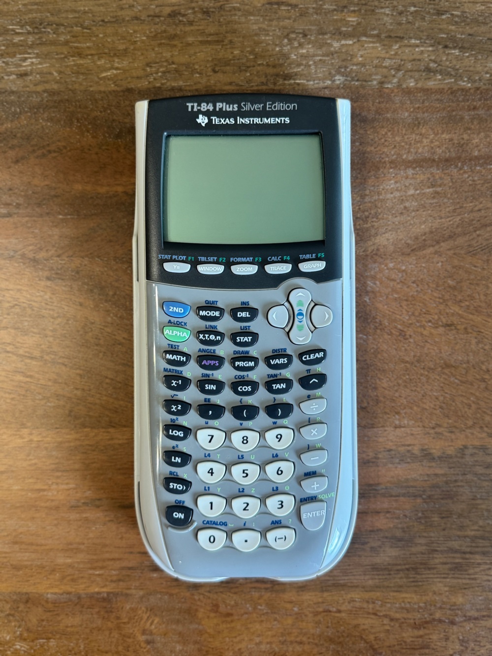 TI-84 Plus Silver Edition
TEXAS INSTRUMENTS
Calculator